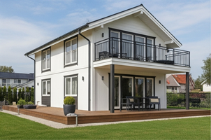 Modern Prefabrik Ev Örneği